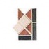 Crossville Tumbled Naturals Borders/corners Geo Square 5 3/4 X 7