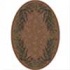 Milliken Baskerville 4 X 5 Oval Sorrel Area Rugs