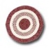 Colonial Mills, Inc. Monroe 4 X 4 Round Deep Wine Area Rugs