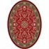 Milliken Halkara 5 X 8 Oval Red Cinnamon Area Rugs