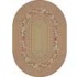 Milliken Heartland Braid 5 X 8 Oval Light Sandstone Area Rugs