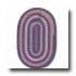 Colonial Mills, Inc. Boston Common 7 X 9 Oval Purp