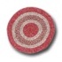 Colonial Mills, Inc. Jefferson 6 X 6 Round Red Streak Area Rugs