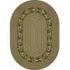 Milliken Oak Braid 8 X 11 Oval Tobacco Area Rugs