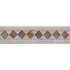 Tesoro Marble Listello/inserts Antique Noce/rosso Listello Tile