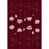 Milliken Poppy 8 Round Garnet Area Rugs