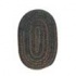 Colonial Mills, Inc. Midnight 3 X 5 Oval Carbon Area Rugs