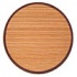 Anji Mountain Bamboo Rug, Co Villager Bamboo Rug 7 Round Natural