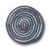 Colonial Mills, Inc. Montage 4 X 4 Round Lapis Blu