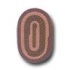 Colonial Mills, Inc. Brook Farm 3 X 5 Oval Burgundy Area Rugs