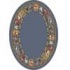 Milliken Toy Parade 5 X 8 Oval Lapis Area Rugs