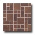 Daltile Continental Slate Mosaic Block Random Indian Red Tile &
