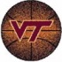 Logo Rugs Virginia Tech University Virginia Tech Basketball 4 Ft