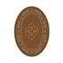 Milliken Merkez 8 X 11 Oval Umber Area Rugs