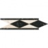 Tesoro Murano Listello Nero Polished Tile & Stone