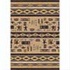 Milliken Wide Ruins 5 X 8 Velvet Brown Area Rugs