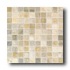 American Olean Tumbled Slate Mosaic 1 X 1 China Gold Tile & Ston
