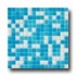 Marazzi Glass Mosaics 1 X 1 Mix Azul Tile & Stone