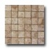 Geo Ceramiche Celtic Mosaic 2 X 2 Noce Tile & Stone