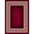 Milliken Old Gingham 5 X 8 Oval Ruby Area Rugs