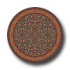 Milliken Abadan 8 Round Tin Roof Grey Area Rugs