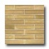 American Olean Candalara Glass Brick Mosaic Cinammon Spice Tile