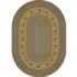 Milliken Oak Braid 4 X 5 Oval Maize Area Rugs