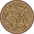 Milliken Delphi 8 Round Nutmeg Area Rugs