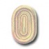Colonial Mills, Inc. Botanical Isle 12 X 15 Oval Banana Area Rug