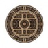 Radici Usa Biltmore I 8 Round Black Area Rugs