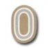 Colonial Mills, Inc. Jefferson 7 X 9 Oval Copper Area Rugs