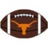 Logo Rugs Texas University Texas Football 15" X 24" Area R