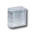 Daltile Glass Block Icescapes 8 X 8 Icescapes Endblock Tile & St