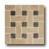 Crossville Empire Mosaic Basketweave Emperors Gold & Elba Night
