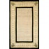 Trans-ocean Import Co. Bhutan 7 X 10 Modern Border Black Area Ru