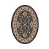Milliken Sumero 5 X 8 Oval Cream Ebony Area Rugs