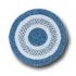 Colonial Mills, Inc. Jefferson 6 X 6 Round Blue Ribbon Area Rugs