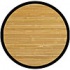 Anji Mountain Bamboo Rug, Co Contemporary 7 Round Natural Area R