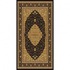 Kane Carpet American Dream 2 X 8 Medallion Gold Area Rugs