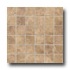 Daltile Salerno Dot Mount Mosaic 2 X 2 Marrone Chiaro Tile & Sto