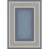 Milliken Old Gingham 5 X 8 Oval Light Lapis Area Rugs