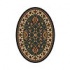 Milliken Sumero 8 X 11 Oval Ebony Area Rugs