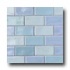 Horus Art Ceramiche Cristalli Melange 2 1/2 X 5 Azzuro Tile & St