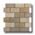 Italgres Buxy Brick Mosaic Multicolor Tile & Stone
