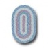 Colonial Mills, Inc. Brook Farm 2 X 3 Oval Colonial Blues Area R