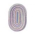 Colonial Mills, Inc. Botanical Isle 3 X 5 Oval Amethyst Area Rug