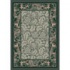 Milliken Rose Damask 8 Round Aqua Area Rugs