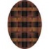 Milliken Aura 5 X 8 Oval Cafe Creme Area Rugs