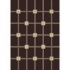 Milliken Geometrica 4 X 5 Dark Chocolate Antique Area Rugs