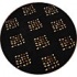 Radici Usa Elegance 8 Round Black Truffle Area Rugs